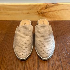 Women’s indigo slip on mule